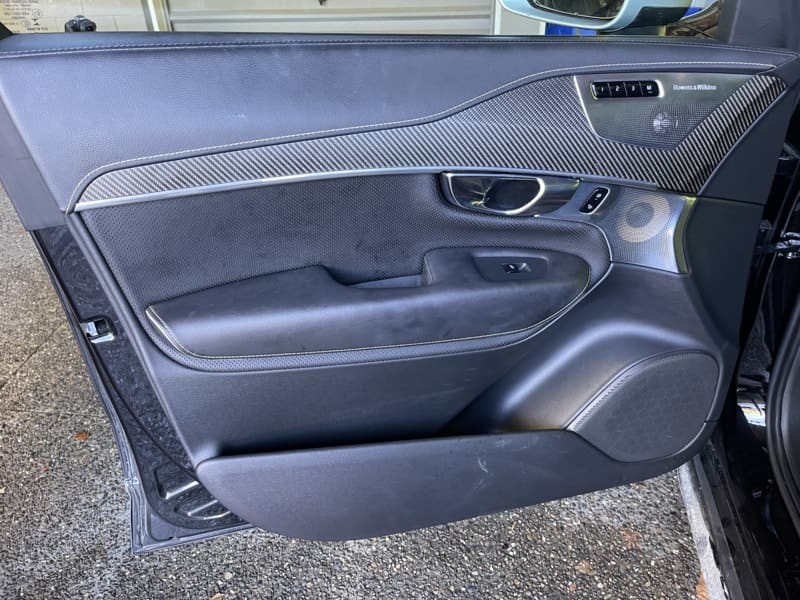 Door panel before restoration
